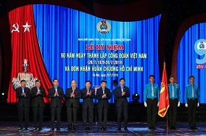 90-year anniversary of Vietnam Trade Union's founding day